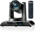 Tenveo UHD 4K PTZ Conference Room Camera 12X Optical Zoom USB3.0/HDMI Wide View Angle 4K PTZ Camera for Video Conference Church Services Worship Events Zoom/OBS/YouTube Live Streaming