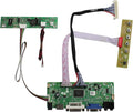 VSDISPLAY VGA DVI Audio LCD Controller Board for 21.5 23.8 1920x1080 30Pin LCD Screen T215HVN01.0 M215HW03 V1 V2 M215HGE-L23 M215HTN01.1 LM238WF5-SSA1 LM238WF1-SLE3