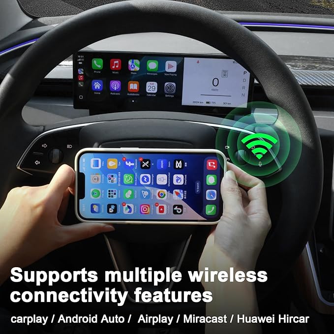 Tlyard Model 3 Highland Head Up Display with Camera 10.88 Inch Touchscreen HUD Carplay Tesla Highland Accessories Smart Instrument Cluster Adjustable Air Outlet(Highland)