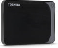 Toshiba Canvio Connect II 1TB Portable Hard Drive Black (HDTC810XK3A1)