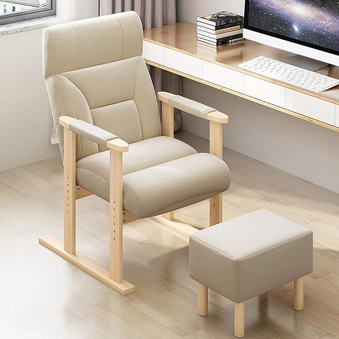 Office Chair Gaming Chair Computer Chair High Back Gaming Chair Relax Desk Chair for Racing Work ExecutiveHome Ergonomic Computer ChairOffice Chair with Footrest Adjustable Backrest Headre