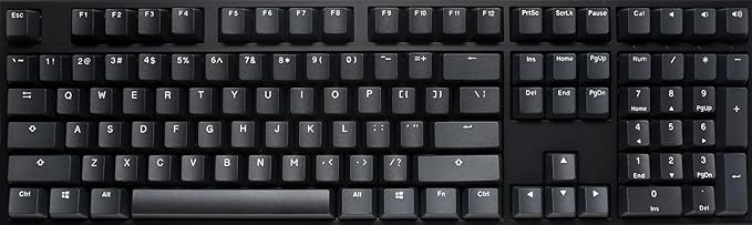 Ducky Origin Black Double Shot PBT Mechanical Keyboard (Cherry MX Black)
