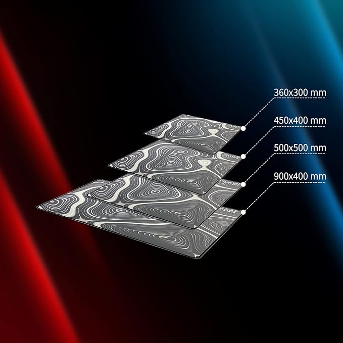 X-Raypad Aqua Control Plus ROB Gaming Mouse Pad Ultra-High Precision Mouse Pad with Perfect Speed and Control Capability Consistent X and Y Glide Designed for Fps Players with Low DPI Requirements