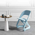 Office Chair Gaming Chair Computer Chair Modern PP Dining Chair with Not-Slip FeetMid-Back Plastic Computer Chair Lounge Chair for Kitchen Garden Bedroom ConferenceErgonomic Arml
