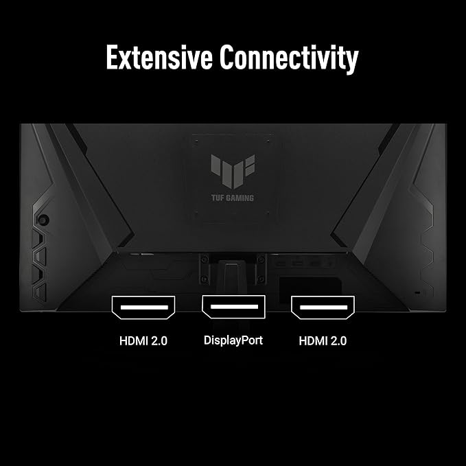 ASUS TUF Gaming Series 5 24.5” 1080P Monitor (VG259QM5A) – Full HD Fast-IPS 240Hz 0.3ms G-SYNC Compatible FreeSync Premium 99% sRGB DisplayWidget Gaming AI 3 yr Warranty