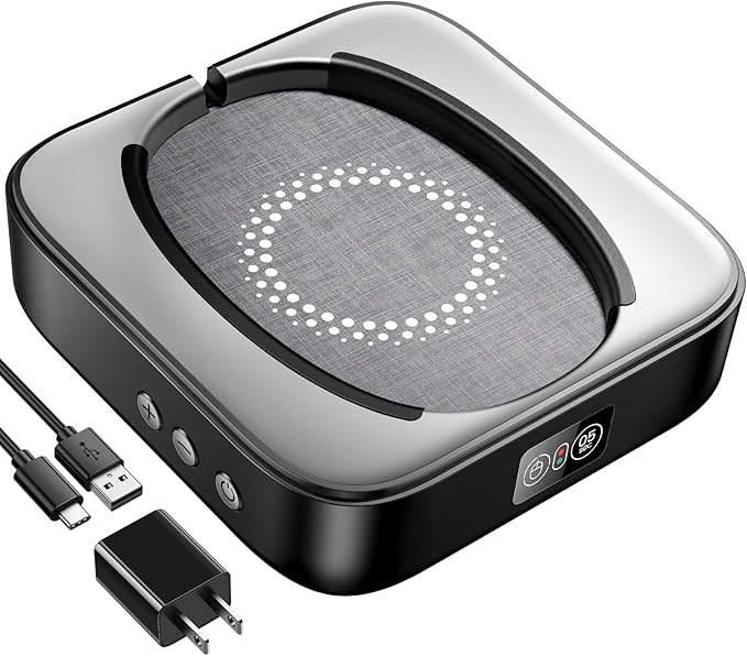 meatanty Mouse Jiggler with Adapter Silent Undetectable Mouse Mover Device Automatic Mechanical Wiggler Shaker Giggler Adjustable Interval Timer Keep Computer Laptop Active Office Work from Home