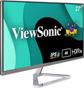 ViewSonic VX2776-4K-MHDU 27 Inch 4K UHD IPS Monitor 65W USB C HDR10 Content Support Thin Bezels HDMI and DisplayPort