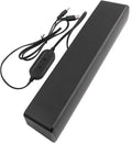 GOTOTOP Computer SpeakersSADA USB Powered Stereo Speaker with DSP Bass Technology 3.5mm Audio Jack for PC 2.0 ChannelLaptop Smartphone Tablet MP3 MP4 (Black)