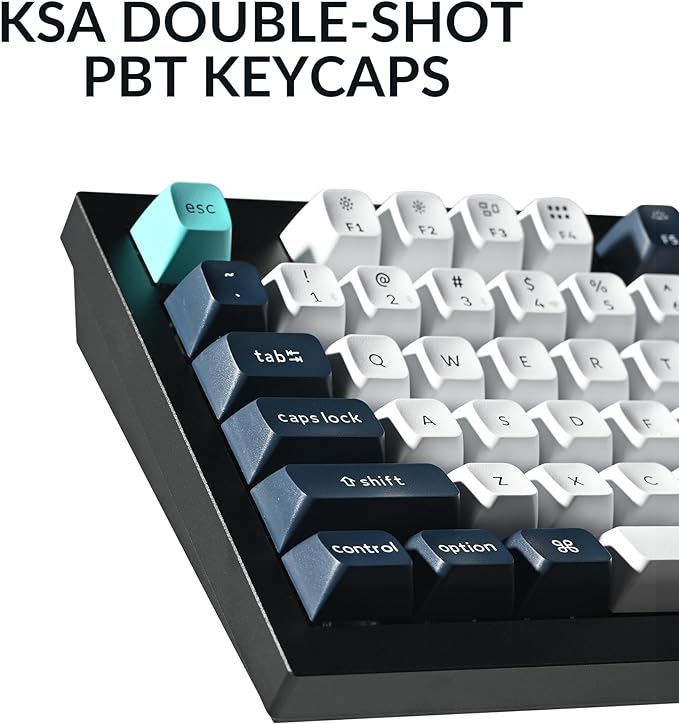 Keychron Q5 Max Wireless Custom Mechanical Keyboard 2.4 GHz Bluetooth QMK Full Aluminum 96% Layout RGB with Hot-swappable Gateron Brown Switch Compatible with Mac Windows Linux