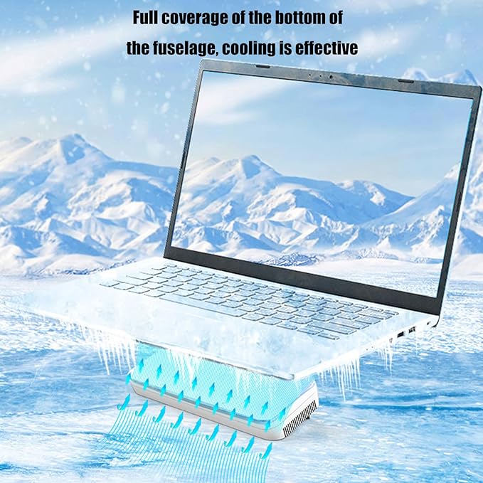 Laptop Heat Dissipation Stand with Innovative Semiconductor Cooling and Quiet Operational for Gamers and Professional Semiconductor Refrigeration Pad