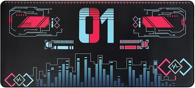 Mouse Pad 35.4x15.7 for Hatsune Miku Collaboration Series Desk Mat