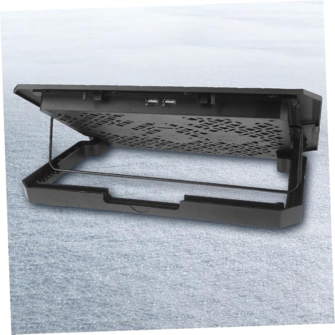 BESPORTBLE Laptop Cooling Pad 15.6-inch Quiet Fan Stand with Adjustable Speed Blue LED for Gaming and Office Laptops PC Cooler Holder Compatible with Notebooks