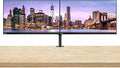Lenovo ThinkVision T27i 27-inch 1920 x 1080 LED Backlit Full HD Widescreen LCD Monitor 2-Pack Bundle with HDMI VGA DisplayPort USB Hub Desk Mount Dual Monitor Stand