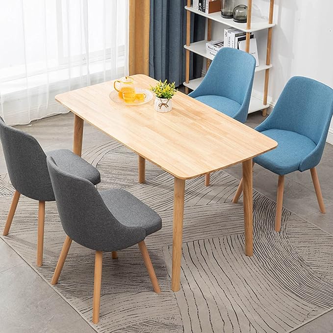 Mlaea Dining Bedroom Living Room Chair Gaming Club Bar Chair with Backrest Office Conference Reception Chair 43 * 43 * 84CM(Size:43 * 43 * 84CMColor:C)