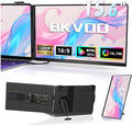 Laptop Screen Extender Dual Monitor - 15.6 Portable Monitor Detachable IPS 1080P FHD 85% NTSC Travel Screen USB-C HDMI Port Compatible with Wins Mac Chrome Dex Fits 13-17 Laptops