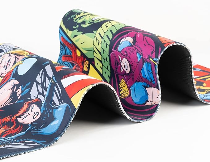 Grupo Erik XXL Mouse Pad - Marvel Gifts | Gaming Desk Mat 31.5 x 13.8 inches Non-Slip Rubber Keyboard &amp Mouse Mat Large | Gaming Gifts Gamer