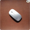 Mouse Pad-Premium Full Grain Genuine Leather (Vintage Brown)