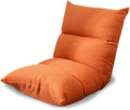 TOY Lazy Sofa Bed Computer Chair Back Lazy Single Small Sofa Folding Japanese Dormitory Bay Window Floor Sofa Single Sofa ChairFloor ChairLazy Sofa Multi-Level Adjustment Bedroom SingleBlue