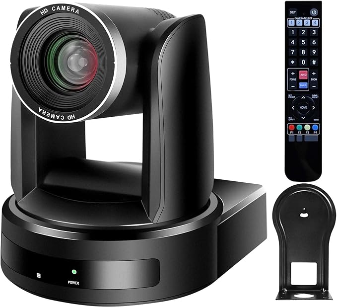 PTZ Camera 10X Optical Zoom Video with SDI Cameras HDMI Camera Support PTZ Control and IP Live Streaming Output for Conferencing Church