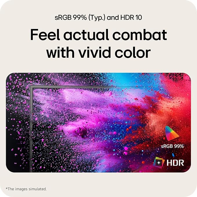 LG 24U411A-B 24-inch Full HD (1920 x 1080) IPS Computer Monitor 120Hz HDR10 Reader Mode Flicker Safe HDMI Slim Stand Base Black (Renewed)