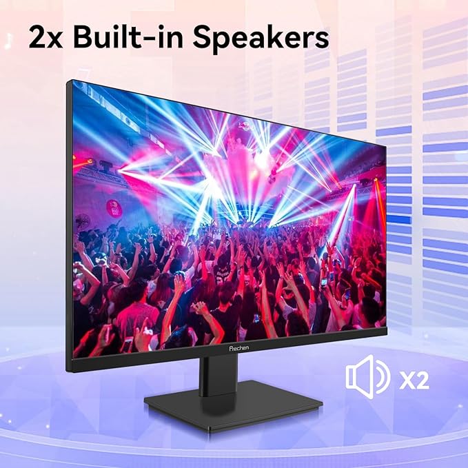 27 Inch 2K 240Hz QHD 2560x1440P Gaming Monitor 1ms 400cd/m² 100% sRGB PC Screen AMD FreeSync Premium Pro Compatible 2X DispalyPort 1.4 &amp HDMI 2.0 Dual Built-in Speakers VESA Supports Black