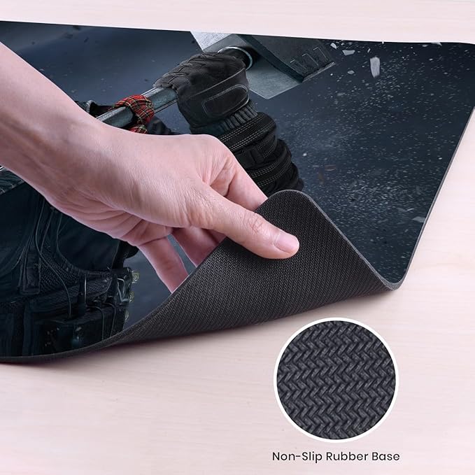 Head Case Designs Officially Licensed Tom Clancy's Rainbow Six Siege Sledge Graphics 37.4 x 15.75 x 0.16 inches (900 x 400 mm) - XL Gaming Office Desk PC Keyboard Mouse Mat Pad