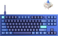 Keychron Q3 Wired Custom Mechanical Keyboard Knob Version TKL Tenkeyless QMK/VIA Programmable Macro with Hot-swappable Gateron G Pro Blue Switch Double Gasket Compatible with Mac Windows Linux (Blue)