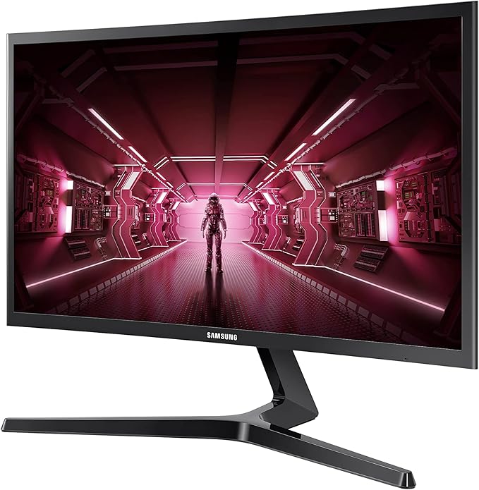 SAMSUNG 24-Inch CRG5 144Hz Curved Gaming Monitor (LC24RG50FQNXZA) â€“ Computer Monitor 1920 x 1080p Resolution 4ms Response FreeSync Game Mode HDMI