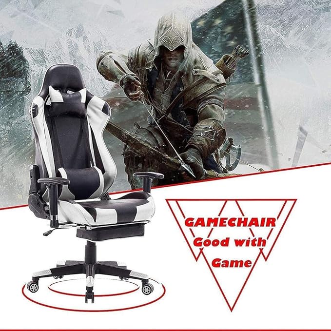 Office Chair Gaming Chair Ergonomic Computer Chair Height Adjustable Work Chair Gaming Chair High Back Swivel Chair Chair Needed