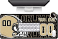 ANTKING New Orleans Mouse Pad for Men Women Youth Gifts Custom Name and Number Desk Pad