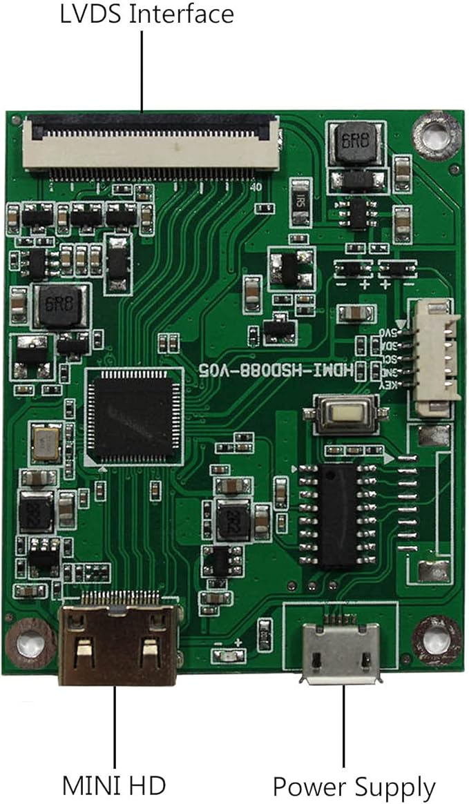 VSDISPLAY 8.8 8.8 Inch 1920X480 LCD Screen HSD088IPW1-A00 with to Mipi LCD Controller Board VS-HSD088