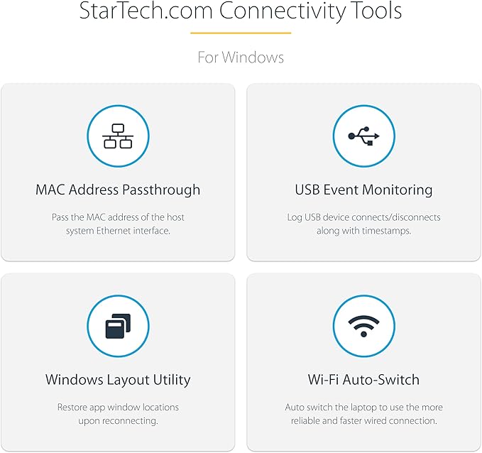 StarTech.com USB C Docking Station for MacBook Pro/Air-M1/M2/M3/M4 Dual 4K 60Hz/Single 8K Thunderbolt Compatible HDMI/DisplayPort 10Gbps USB Type-C Laptop Dock 96W Power Delivery (TB3CDK2DH)
