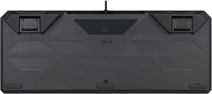 ASUS TUF Gaming K3 Gen II Wired USB Gaming Keyboard – 97-Key Compact Layout Optical-Mechanical Red (Linear) Switches PBT Keycaps Detachable Top Plate IP57 Waterproofing PC/Mac Support - Black
