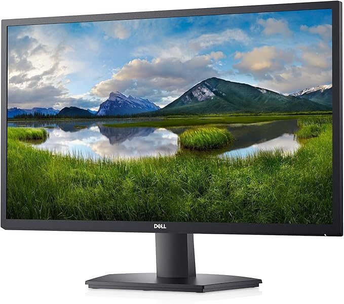 Dell S Series 27 FHD (1920 x 1080) Monitor 75Hz Refresh Rate 4ms 16:9 Ratio with Comfortview Anti-Glare Screen with 3H Hardness AMD FreeSync Premium Black SE2722HX
