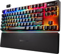 SteelSeries Apex Pro TKL Wireless Gen 3 OmniPoint 3.0 HyperMagnetic Switches — Adjustable Actuation — Rapid Trigger — Game-Ready Presets — Protection Mode — Rapid Tap/SOCD — Dual Wireless — OLED
