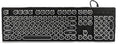 Pomya Retro Wired Gaming Mechanical Keyboard Key Click with 104 Keys Mixed Light Ergonomic Design Sensitive and Convenient 1.5m/4.9ft Plug and Play (Black)