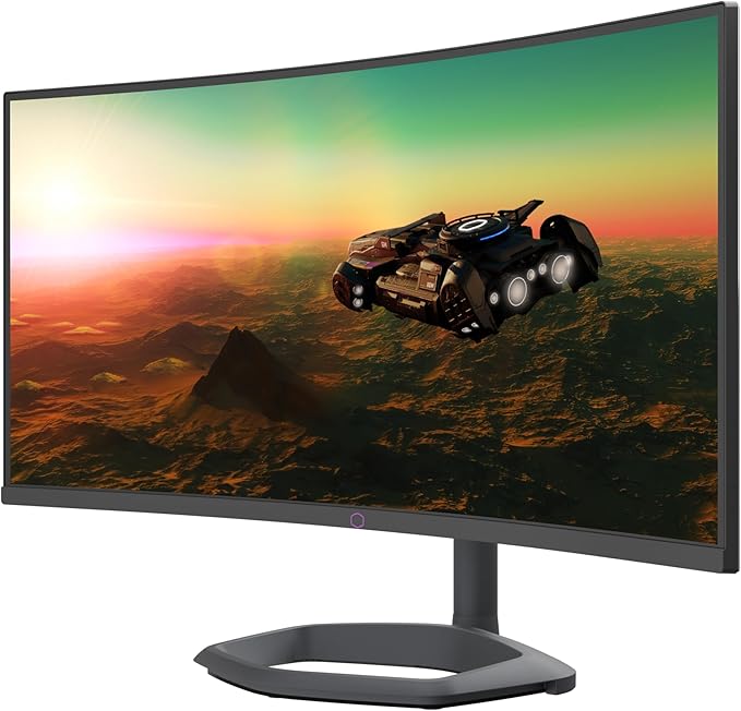 Cooler Master GM34-CWQ2 34” Curved UWQHD 3440 x 1440 VA Quantum Dot Gaming Monitor | Up to 180Hz | Up to 0.5ms | Curve 1500R | FreeSync Premium|Nvidia | HDR Support |DP1.4 * 1 | HDMI2.0 * 2
