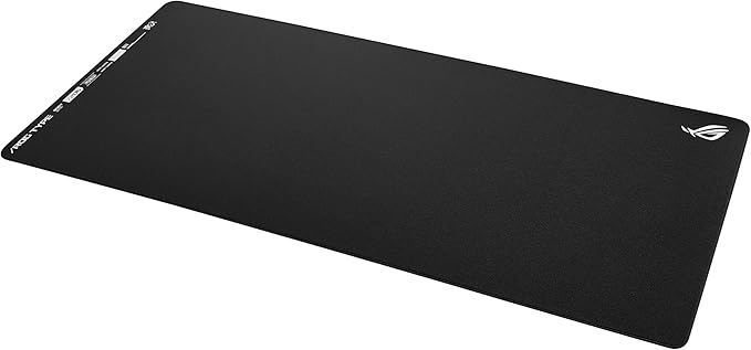 ASUS ROG Hone Ace XXL Gaming Mouse Pad – 35.4” x 15.7 (XXL Size) Extra-Cushioning Table-Sized for Wide Smooth Glide and Control Water/Oil/Dust-Resistant Extra-Soft Non-Slip Rubber Base - Black