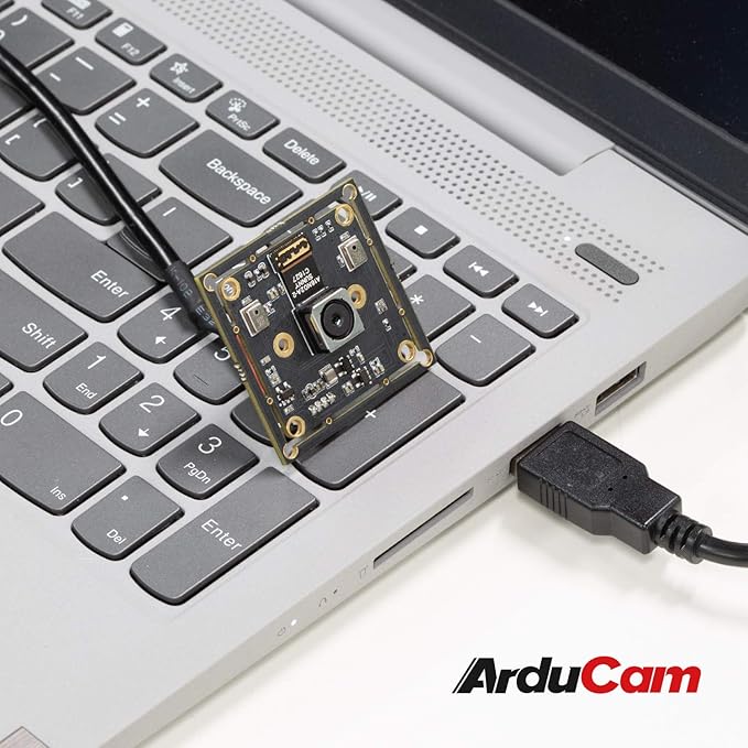 Arducam 16MP Autofocus USB Camera for Computer with Microphone 1/2.8 IMX298 Mini UVC USB2.0 4K Video Webcam with 3.3ft/1m Cable for Windows Linux Android and Mac OS