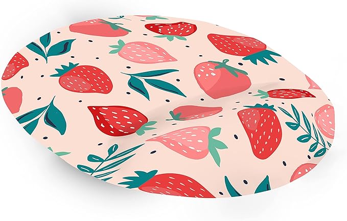 Ergonomic Mouse Pad with Wrist Rest Digital Printed Mouse Mat for Tendon Sheath Problems Non-Slip Base for Office and Home Size: 20 x 23 cm