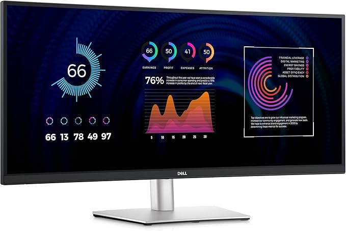 Dell 34 Curved USB-C Hub Monitor P3424WE - 86.5cm (34) W128484751 (P3424WE - 86.5cm (34))