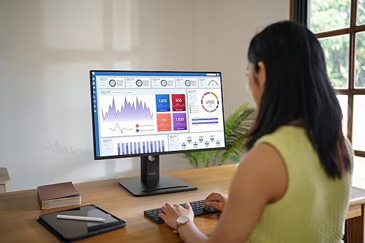 msi PRO MP245PG E14 24-inch IPS 1920 x 1080 (FHD) Computer Monitor 144Hz Adaptive-Synch HDMI Display Port VGA Port VESA Mountable Tilt Height AdjustableSpeaker 1ms Black