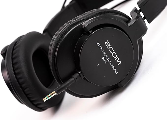 Zoom ZDM-1 Podcast Mic Pack Includes Dynamic Microphone High-Quality Headphones Tripod Windscreen and XLR Cable