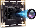 1080P USB Camera Module for Video Conferencing 2MP IMX323 with 170 Degree Fisheye Lens H.264 Format and Low Light Performance for Computer Linux Android Jetson Nano