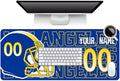 ANTKING Los Angeles R Mouse Pad for Men Women Youth Gifts Custom Name and Number Desk Pad