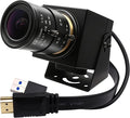SVPRO 4K 60fps Streaming Camera with 4X Optical Zoom &amp Manual Focus HDMI/USB 3.0 Webcam for PC/Mac - Live Broadcast/OBS/Monitoring 2.8-12mm CS Mount Lens