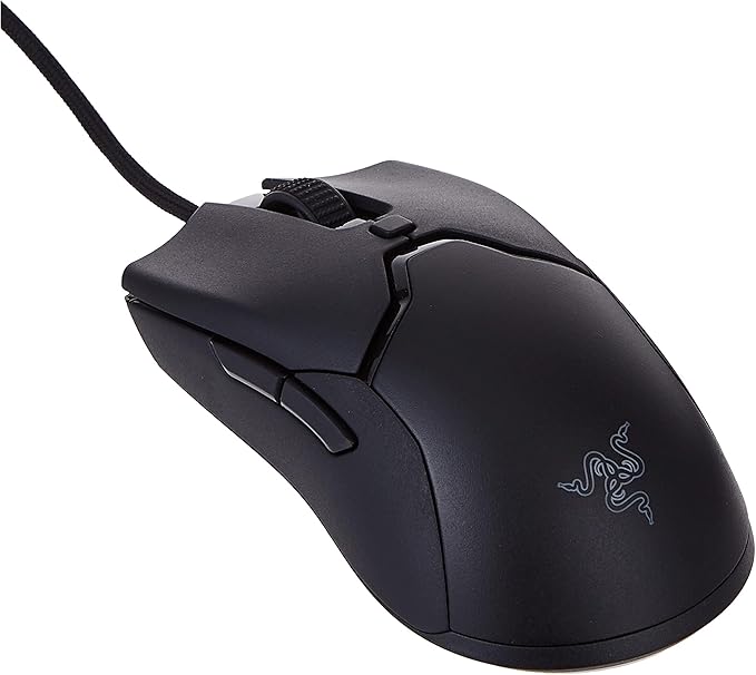 Razer Viper Mini - Wired Gaming Mouse for PC/Mac (Ultralight 61g Ambidextrous Speedflex Cable 8500 DPI Optical Sensor Chroma RGB Illumination) Black