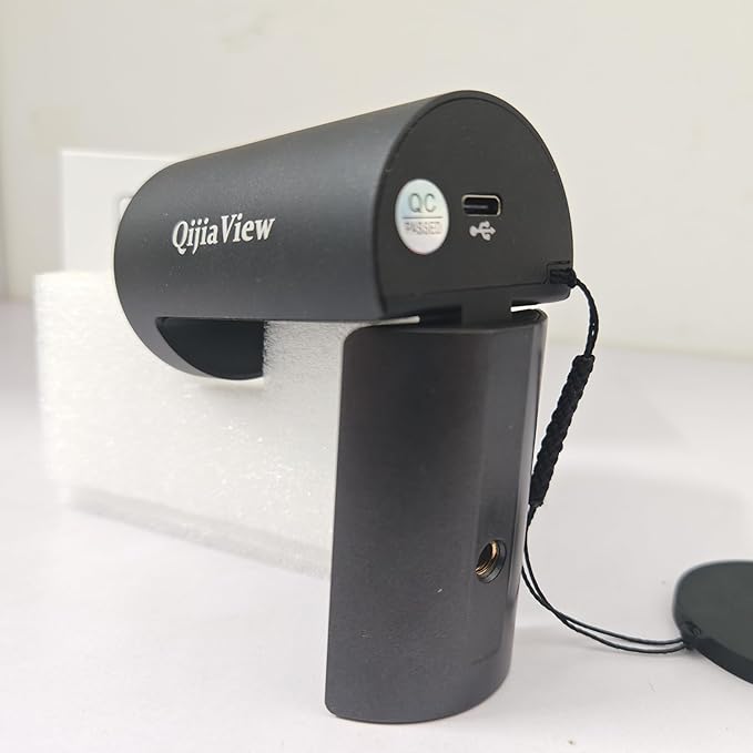 4K Webcam for PC &amp Laptop with AI Noise-Canceling Microphones Adjustable Field of View Low-Light Correction with Privacy Cover Stereo Mics for Video Calls Streaming