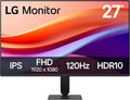 LG 27U411A-B 27-inch Full HD (1920 x 1080) IPS Computer Monitor 120Hz HDR10 Reader Mode Flicker Safe HDMI Slim Stand Base Black (Renewed)