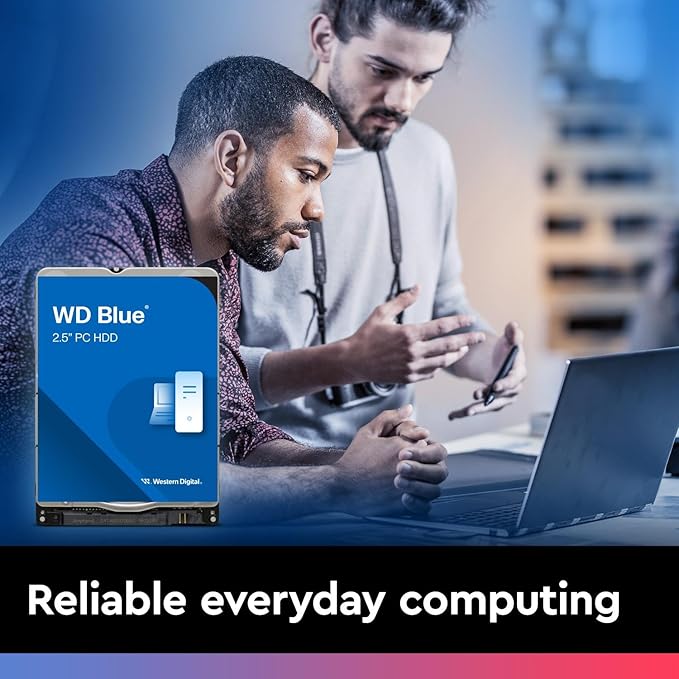 Western Digital 1TB WD Blue Mobile Hard Drive HDD - 5400 RPM SATA 6 Gb/s 128 MB Cache 2.5 - WD10SPZX